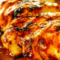 Chicken Breast · Cut onto 8pcs....Served with  2 Regular Sides OR a Side Salad (Garden or Caesar) Cooked over...