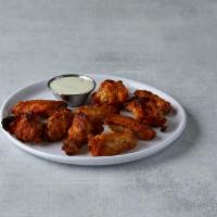 Wings Of Fire · Wings with a side of ranch.