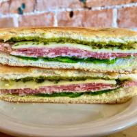 The Untouchable · An updated version of our popular Goodfella sandwich. Cured meats, provolone, spinach, house...