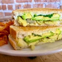 Mary Jane · Our hit vegetarian grilled cheese of the month. Avocado, artichoke hearts, spinach, havarti ...
