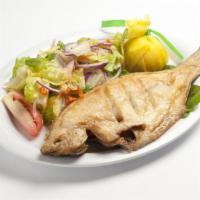 Fresh Flounder · Dil baligi. White meat, ordered as a whole fish or filet lightly pan-fried. 