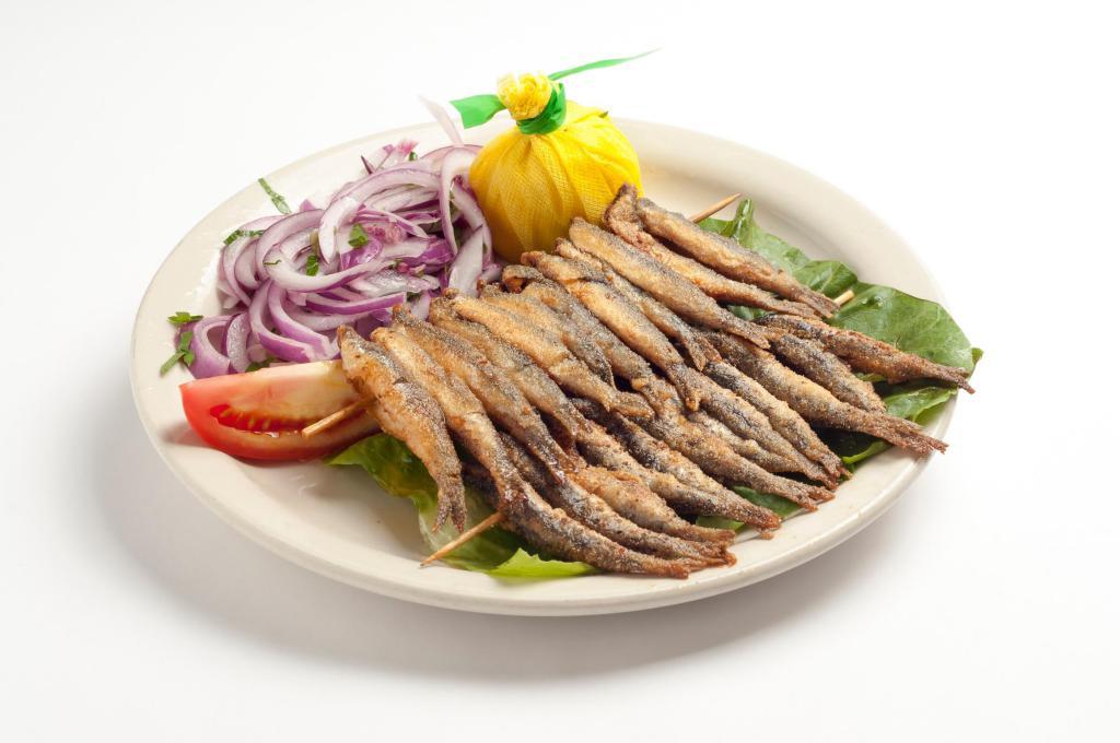 Pan-Fried Fresh Anchovies · Seasonal. Please contact restaurant for item availability. 