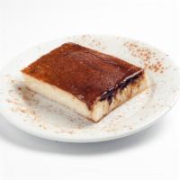 Brown Top Pudding · A milk pudding sprinkled with cinnamon. 