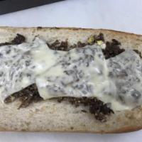 Steak, Egg and Cheese Sub · Served with shaved steak, eggs and American cheese on your choice of bread.