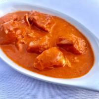 Chicken Tikka Masala (1 Pound) · Boneless chicken breast in creamy sauce.