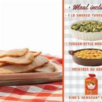 By-the-Slice Suppers - 1 lb. Turkey · Serve our new By-The-Slice Suppers any night of the week! This meal features 1 lb. of Smoked...