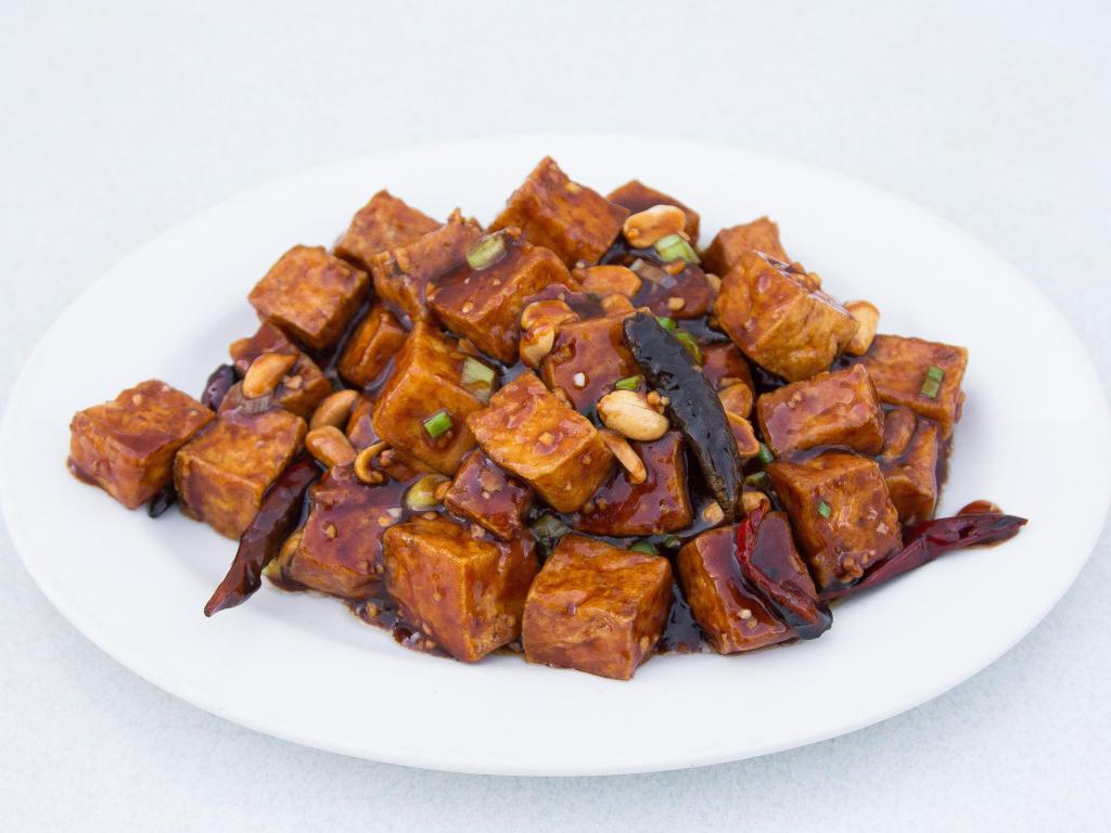 79. Kung Pao Tofu · Hot and spicy.