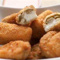 Jalapeno Poppers with Spicy Ranch Dressing · 