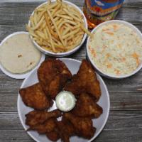 Traditional Combo · 12 pieces of fried chicken, large order of 2 large side orders, an order of tortillas and a ...