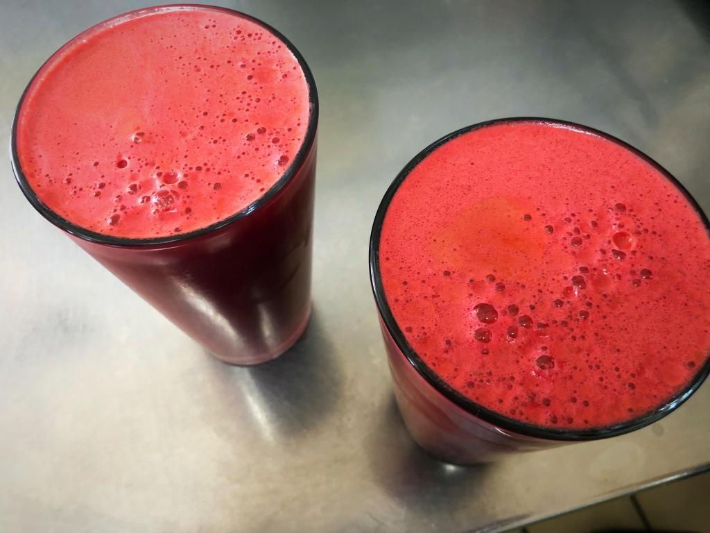 Body Cleanser Juice · Carrots, cucumbers, beets and apples.