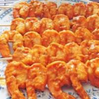 Shrimp Tikka Masala · Jumbo shrimp marinated delicately, roasted and folded into a rich creamy sauce. Served with ...