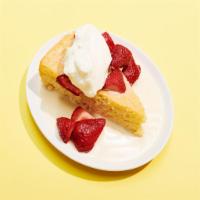 Tres Leches · classic-soaked Mexican cake with strawberries and whipped cream