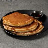 Buttermilk Pancakes · Served with pure Vermont maple syrup and butter.