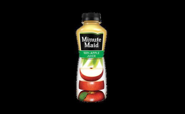 Minute Maid Apple Juice Bottle · 
