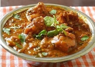 Chicken Karaikudi Curry · Chicken sauteed and cooked in mild sauce and spices in chettinad style
