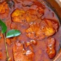 Nellore Fish Curry · tangy andhra style telugu fish curry in tamarind sauce.