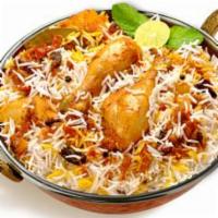 Hyderabadi Chicken Dum Biryani (Bone-In) · Bone-in.