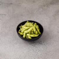 A6. Edamame · Boiled green soybeans.