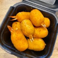 Fried Crab Claws(8) · Comes w. shrimp sauce
