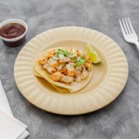 Tijuana Taco · Small soft or hard corn tortillas, chopped onion, cilantro, hot or mild salsa with your choi...