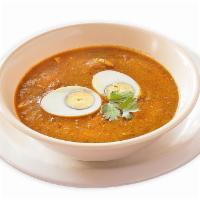 Andy Curry · Boiled Egg's in our special curry. Vegetarian.