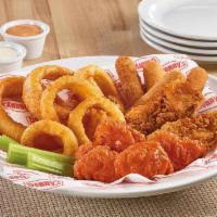 Build Your Own Sampler Pick 4™ · Served with choice of dipping sauces.