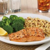 New! Wild Alaska Salmon · A grilled wild-caught Alaska salmon fillet with a delicious blend of garlic & herbs. Served ...