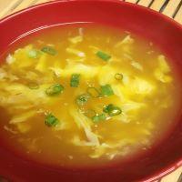 Egg Drop Soup · Egg drop with baby corn. 