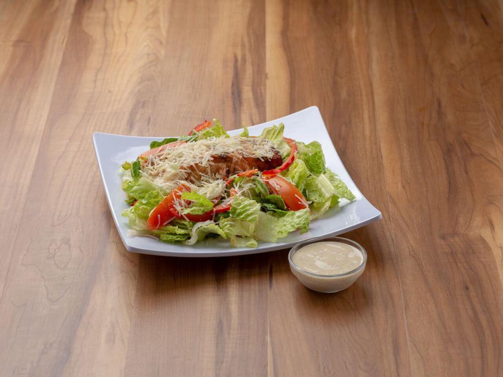 Caesar Salmon Salad · 