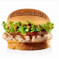 Grilled Chicken Sandwich · All natural, free-range, boneless, grilled breast of chicken from Springer Mountain Farms, o...
