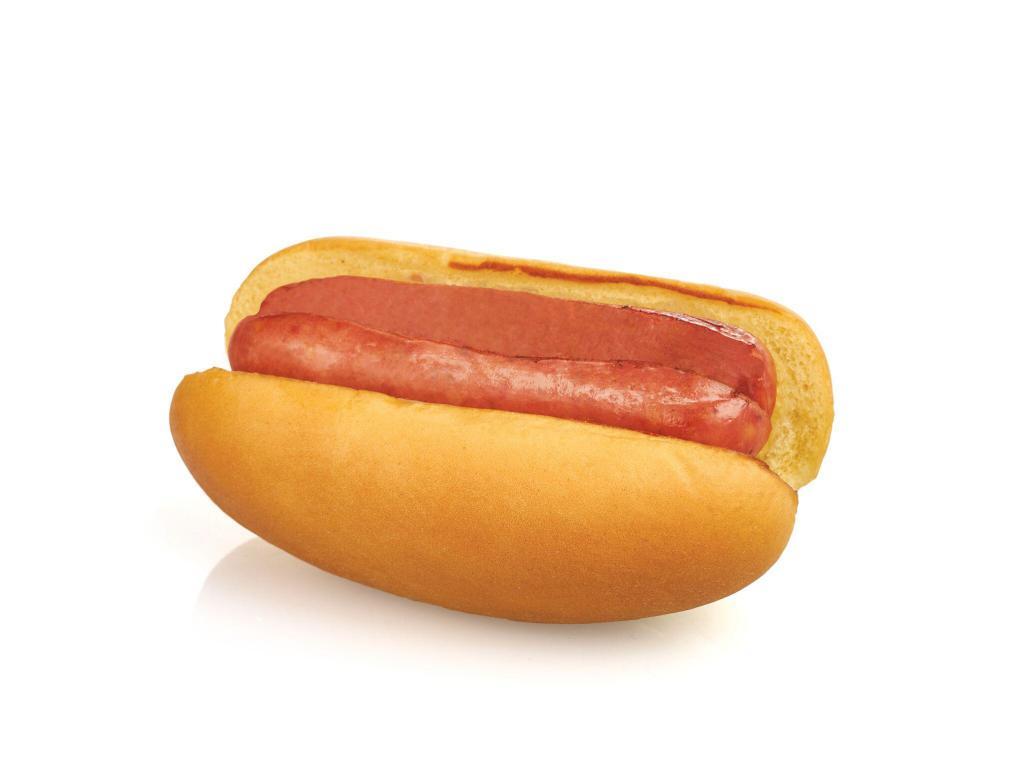 AMERICAN WAGYU BEEF HOT DOG · Choice of Toppings.