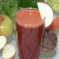 17. Red Roar Juice · Apple, beet, carrot and celery.