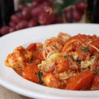 17. Angel Hair Pomodoro · With shrimp or chicken.