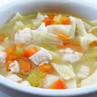 Chicken Noodle Soup · Carrot, celery, onion and chicken breast.
