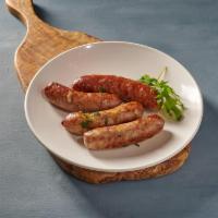 Sausage · Four Sweet Italian Fennel Sausage Pan-Fried (No Sauce) (Dairy-Free) (Gluten-Free)