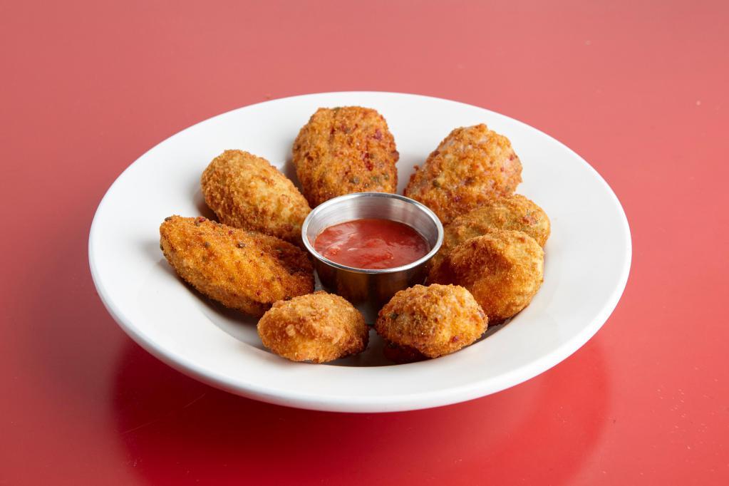 Jalapeno Poppers · Deep fried Jalapeno peppers. Served with marinara sauce.
