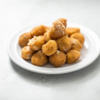Fried Mozzarella · Fresh, locally-made bite sized bocconcini mozzarella breaded and lightly fried, served with ...