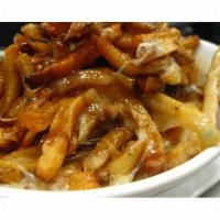 Disco Fries · A Jersey-style take on Canadian poutine. Served with turkey gravy and topped with melted moz...