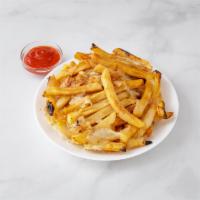 Disco Fries · French fries topped with gravy and mozzarella cheese. 