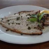 Bronzino · Bronzino grilled Mediterranean sea bass, Lean, mild, sweet and flaky white fish