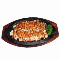 K1. Chicken Teriyaki · Pan seared white meat chicken with teriyaki sauce. Served with soup, salad and rice.