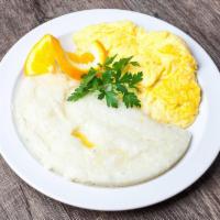Breakfast 3 Egg Platter · Served with grits or home fries.