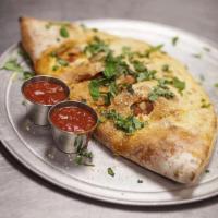 Create Your Own Calzone · Includes mozzarella and ricotta. Additional fillings $1.00 each. 
