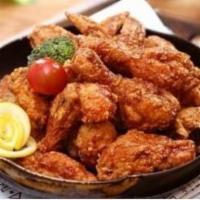 Soy Garlic Chicken · Soy garlic bone-in chicken. Our soy garlic chicken is double fried with our special frying t...