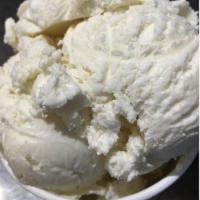 Vanilla Ice Cream · A simple, sweet classic. Gluten free, vegetarian.