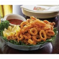 Calamari Fritti · Made to order.  Fresh calamari hand-battered and fried golden brown. Served with choice of s...