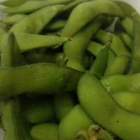 1. Edamame · Steamed green soybeans.
