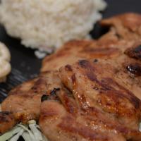 Hawaiian BBQ Chicken · A very popular choice...Grilled boneless & skinless chicken marinated in our BBQ sauce