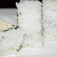 California Roll ( best crab salad in town) · 9-10 pieces.  crab salad and avocado. (99% sushi restaurant use frozen crab salad. cj use fr...