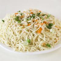 C7. Vegetable Hakka Noodles · Mixed vegetable noodles Hakka-style. Vegetarian.